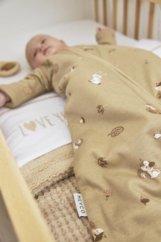 Meyco Baby Sleeping Bag - All Seasons, 6m-3Y - in Forest Animal Design - Mari Kali Stores Cyprus