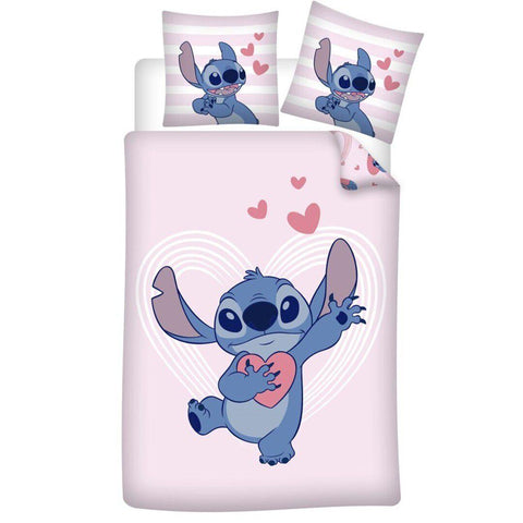 Lilo & Stitch Duvet cover 2-sided - Heart