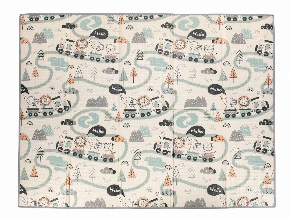 FreeON folding play mat with edge Magic Road