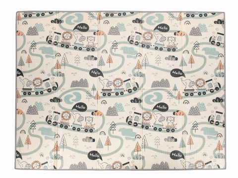 FreeON folding play mat with edge Magic Road