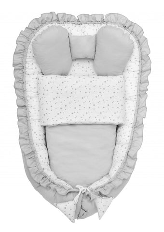 Belisima Cocoon Sweet Baby With Blanket Confetti Grey