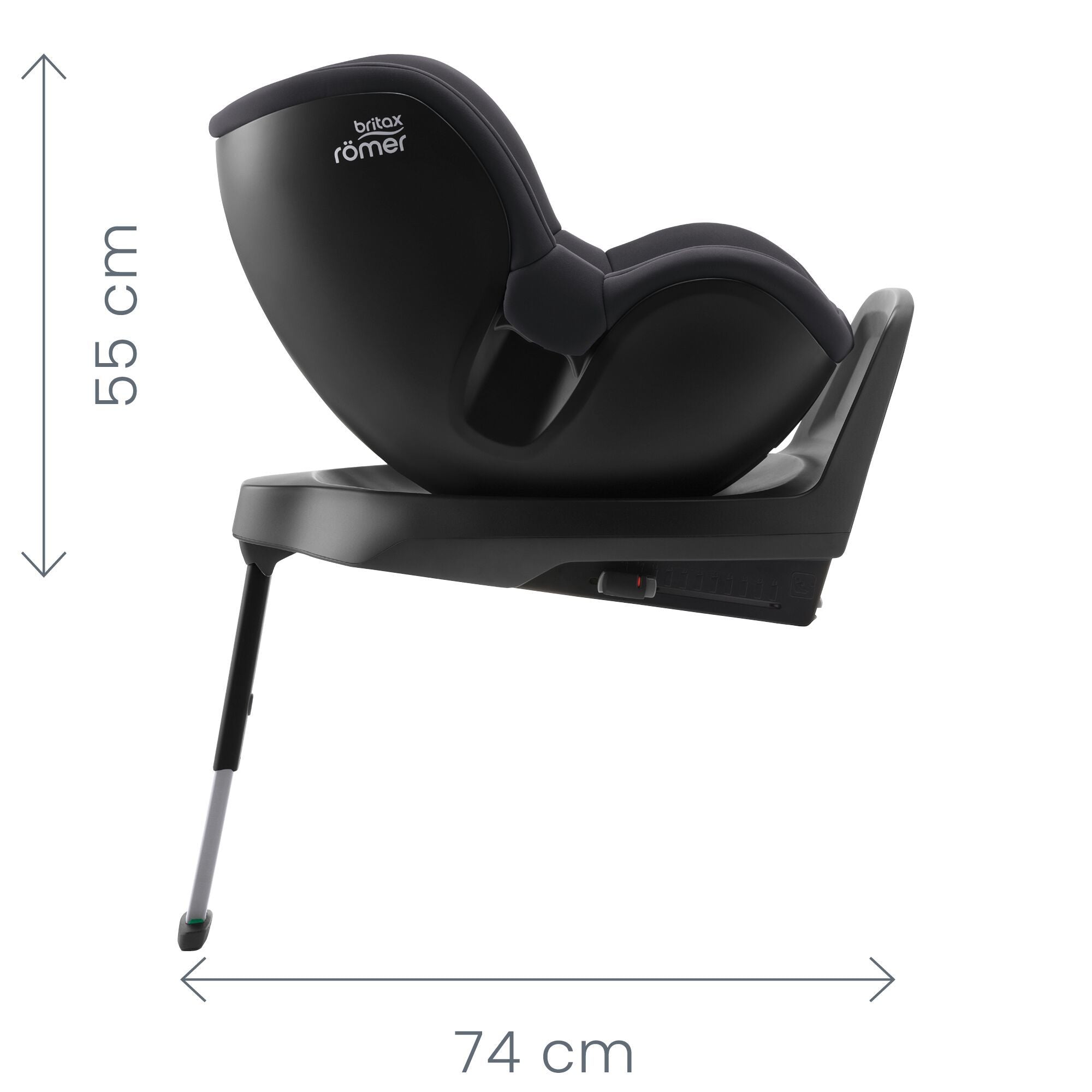 Britax Romer Dualfix M Plus Space Black