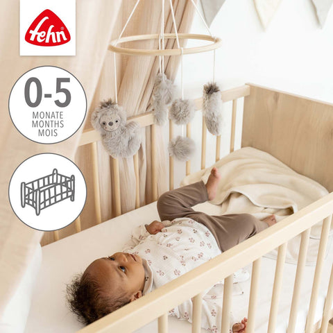 Fehn Wooden mobile sloth, Lazy