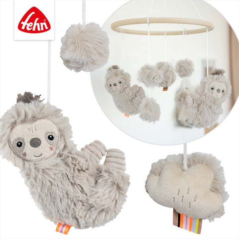 Fehn Wooden mobile sloth, Lazy