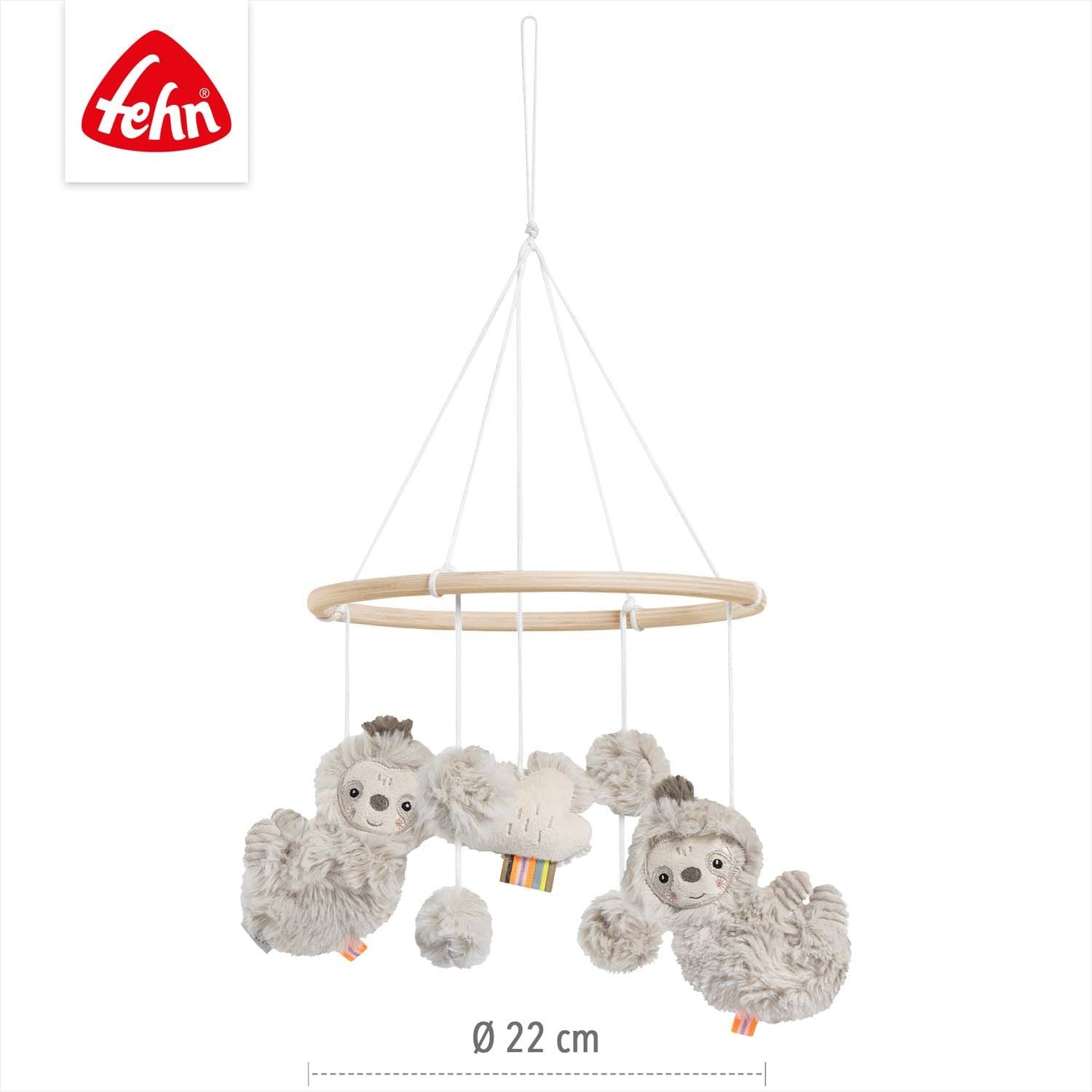 Fehn Wooden mobile sloth, Lazy