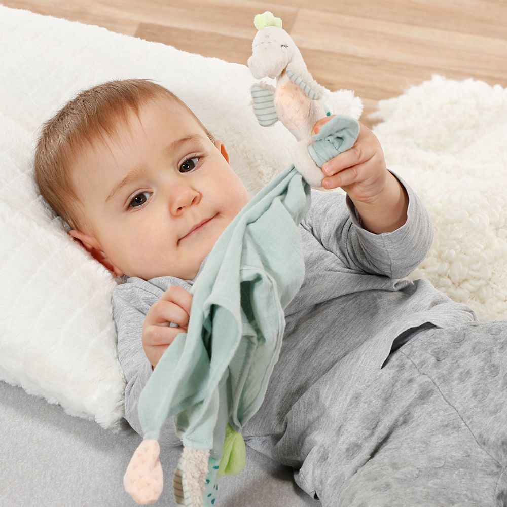 Baby Fehn Comforter Seahorse – Children of the Sea Collection - Mari Kali Stores Cyprus