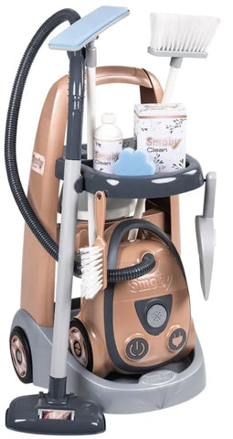 Smoby Rowenta Cleaning Trolley & Vacuum Cleaner