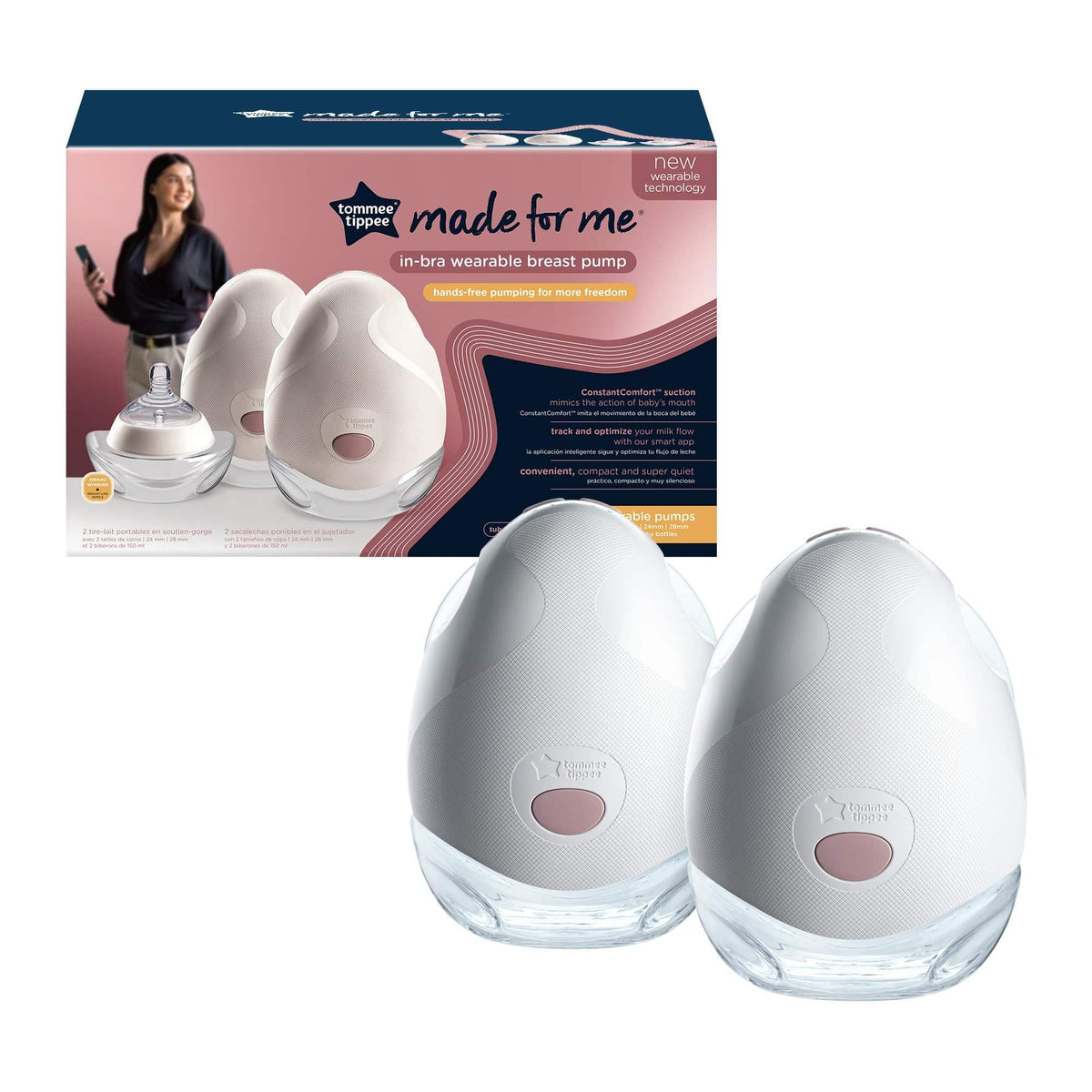 Tommee Tippee Made for Me Double Wearable Breast Pump