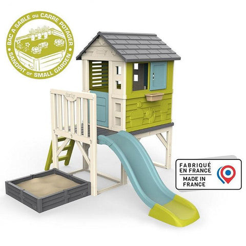 Smoby Kids Square Garden House on Stilts