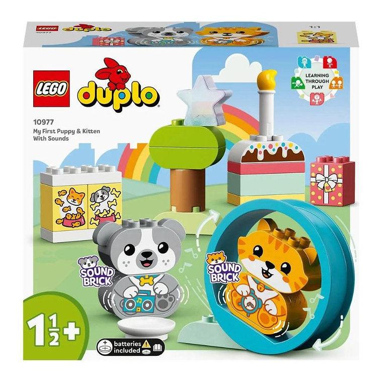 LEGO® Duplo - My First Puppy & Kitten With Sounds - Mari Kali Stores Cyprus