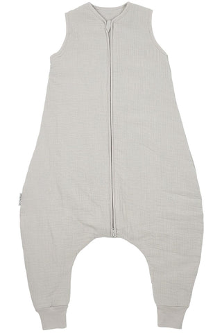 Meyco Baby Winter Sleep Overall Jumper Pre-Washed Muslin Uni Greige - 92cm - Mari Kali Stores Cyprus