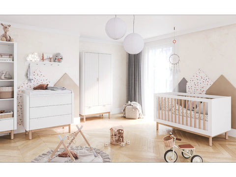 Pinio Miloo Cotbed 70x140 cm White