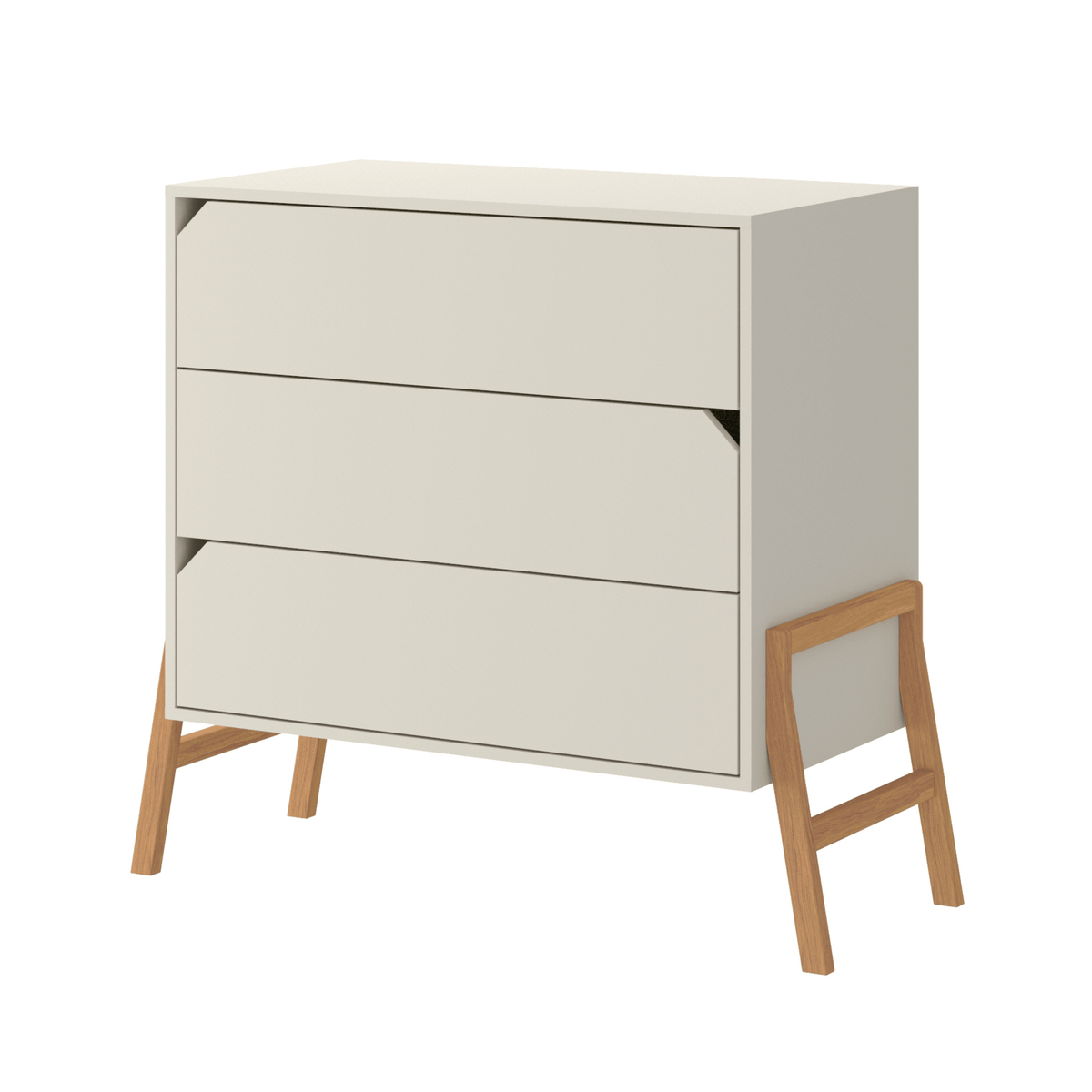 Lotta Latte 3-drawer chest