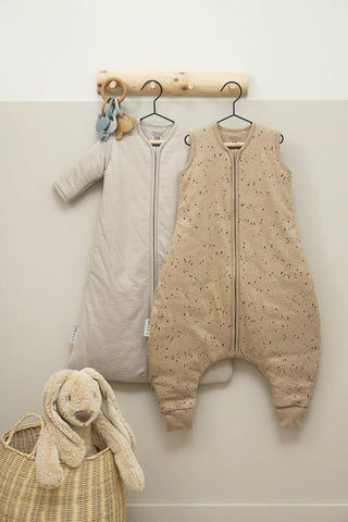 Baby Sleeping Bag, Detachable Sleeve Greige - 70cm - Mari Kali Stores Cyprus