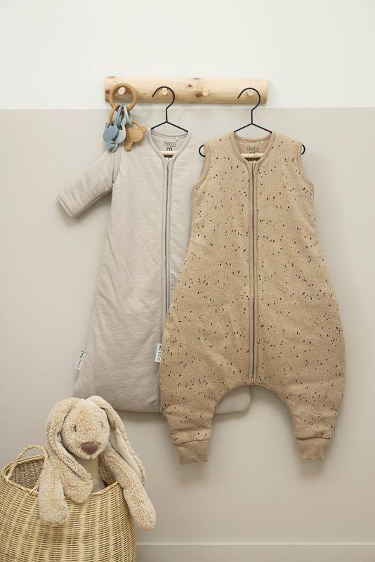 Baby Sleeping Bag, Detachable Sleeve Greige - 90cm - Mari Kali Stores Cyprus