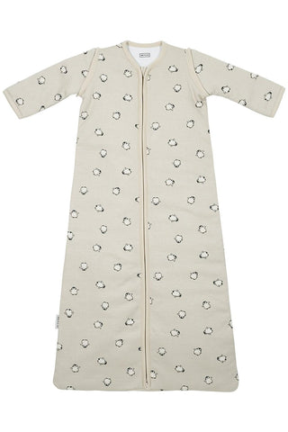 Meyco Baby Sleeping Bag With Detachable Sleeves Penguin - Soft Sand - 70cm - Mari Kali Stores Cyprus