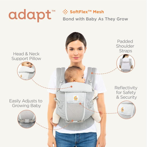 Ergobaby Adapt SoftFlex Mesh Baby Carrier - Mari Kali Stores Cyprus