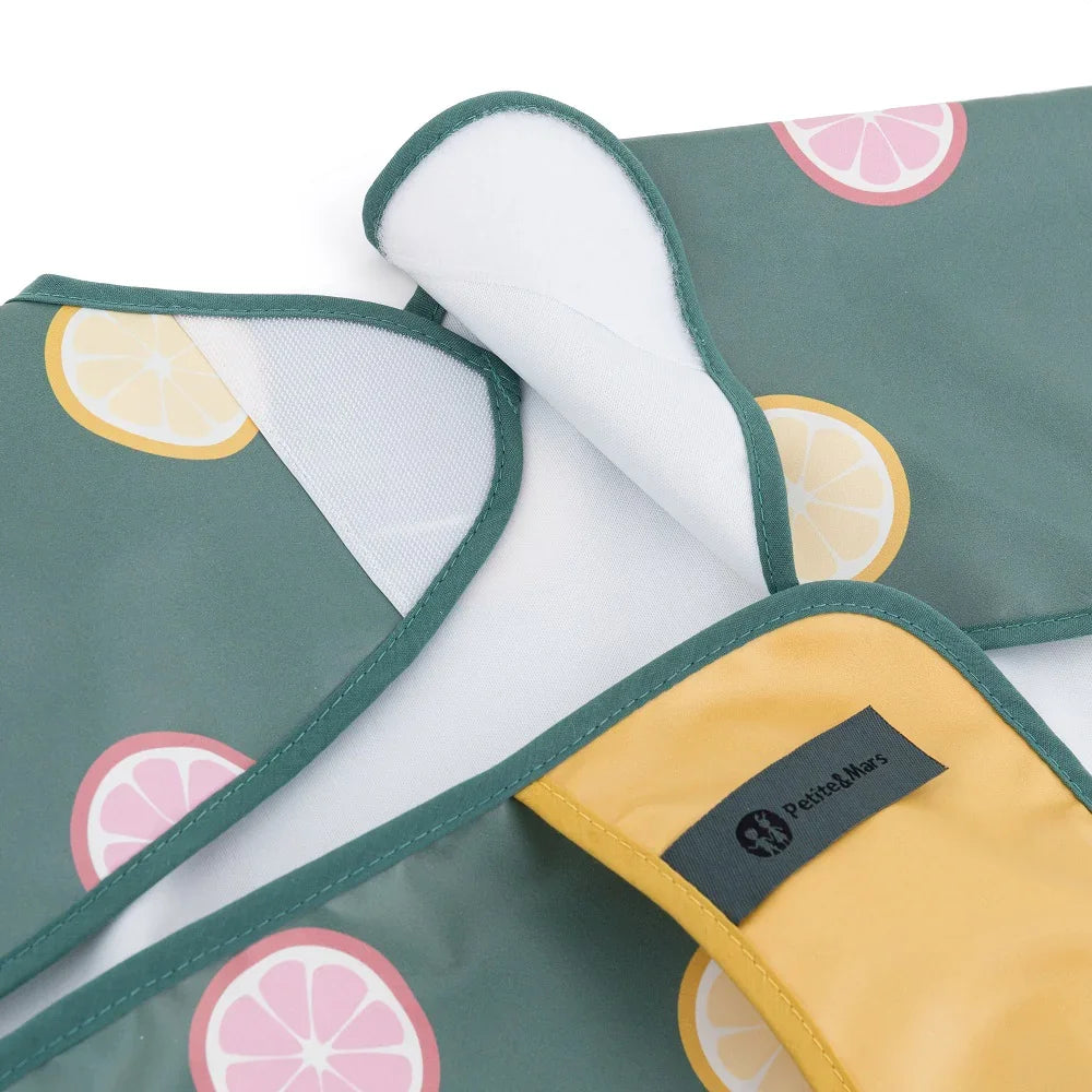 Petite&Mars Longsleeve bib Ben Beige Citrus