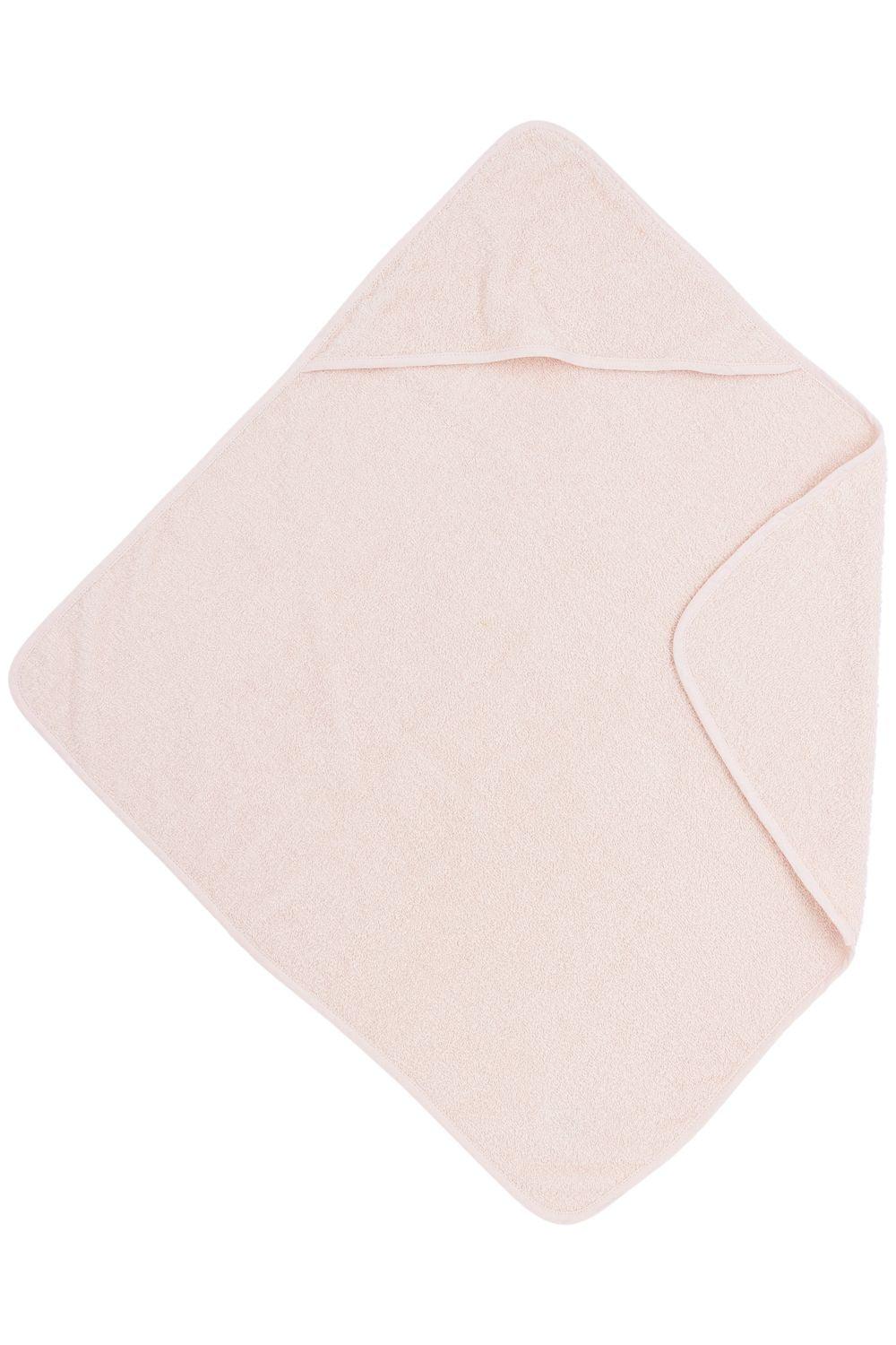 Meyco - Meyco Baby Bathcape - Terry Uni Soft Pink (75x75cm) - Mari Kali Stores Cyprus