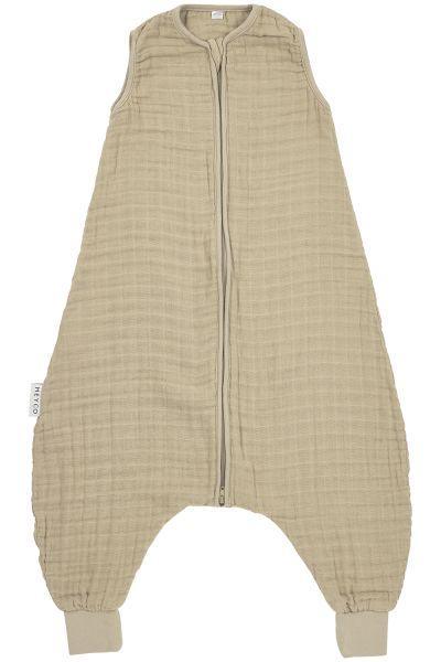Meyco Baby Summer Sleep Overall Jumper Pre-washed Muslin Uni - Sand - 92cm - Mari Kali Stores Cyprus