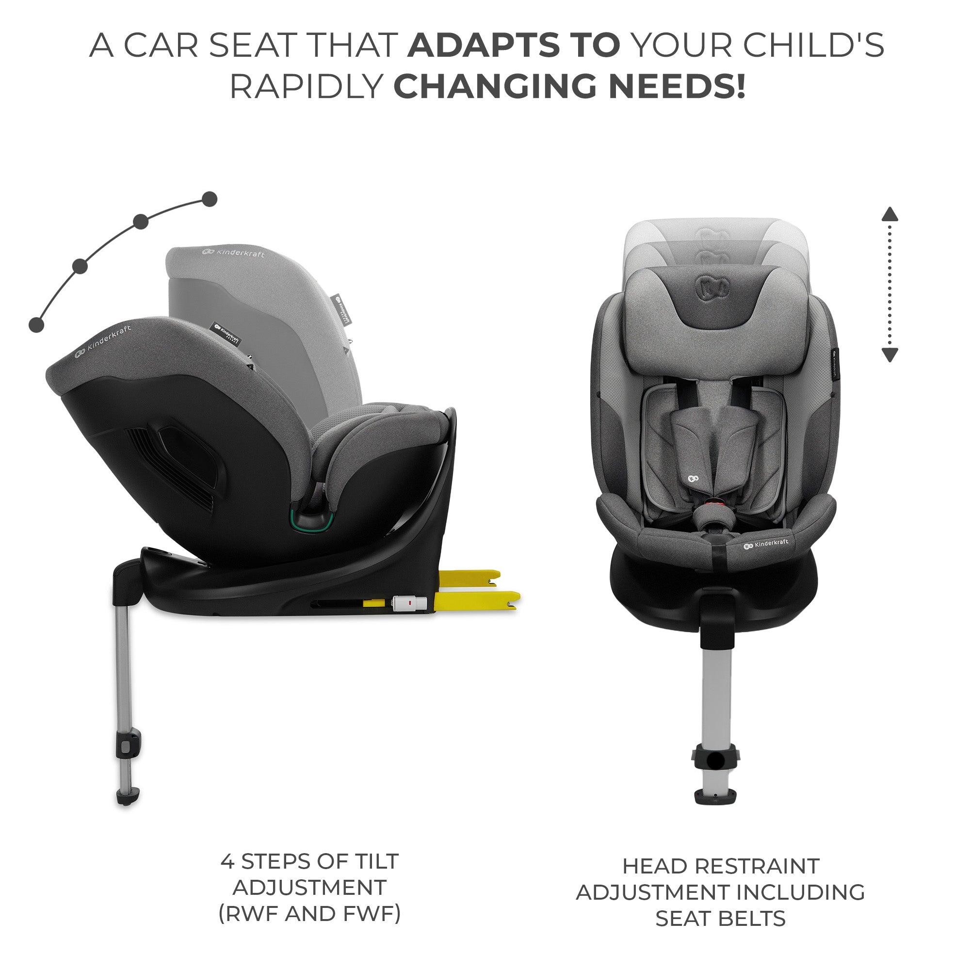 Kinderkraft i-Fix i-Size Car Seat (40–150 cm) - Mari Kali Stores Cyprus