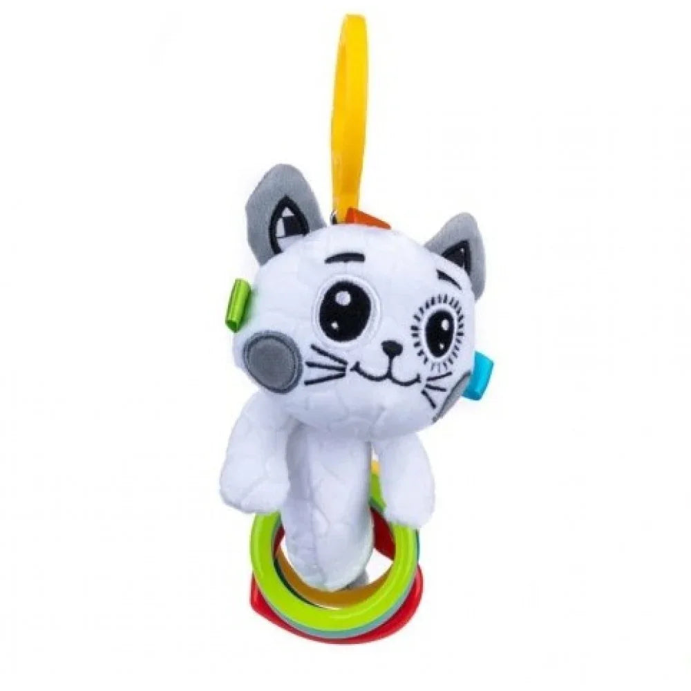 Bali Bazoo  Cat pendant with a rattle