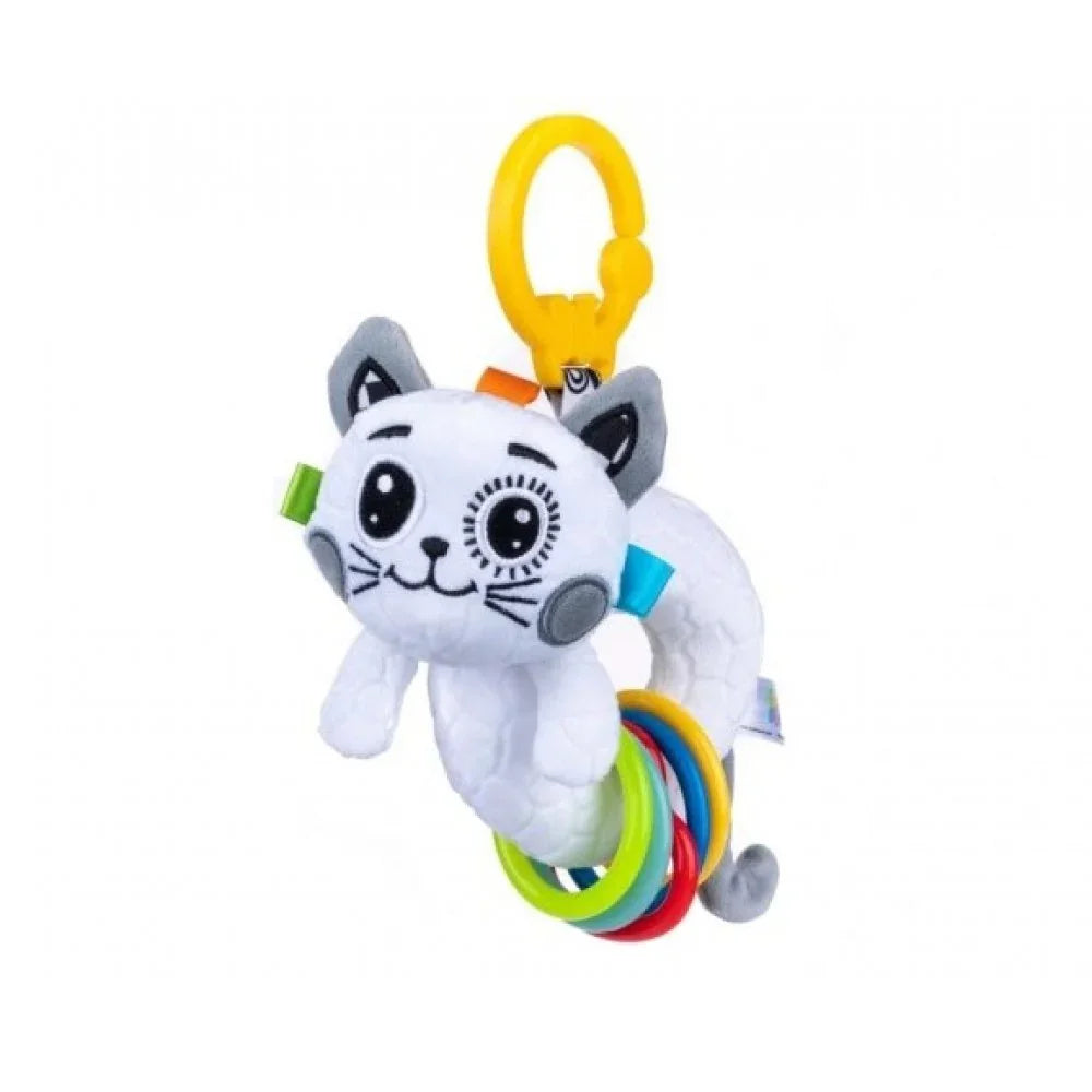 Bali Bazoo  Cat pendant with a rattle