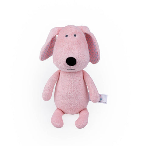 Bali Bazoo Cuddle Toy Pink Puppy