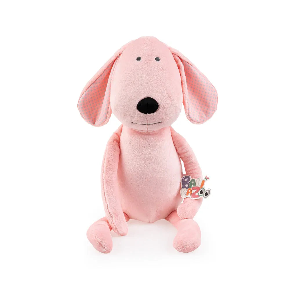 Bali Bazoo Cuddly Dog Plush Toy Pink - Mari Kali Stores Cyprus