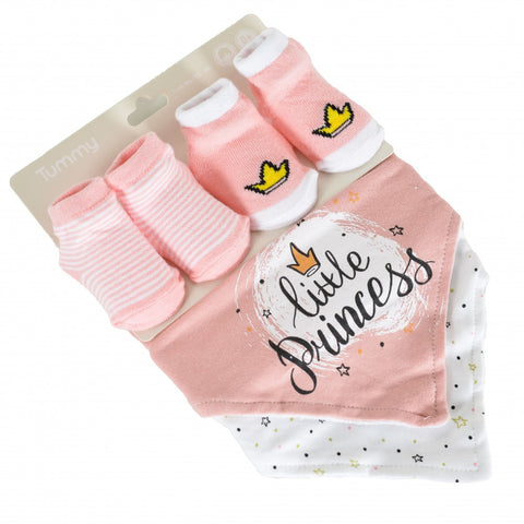 Cangaroo Baby set 2 pcs. bibs and 2 pcs. socks Tummy - Mari Kali Stores Cyprus