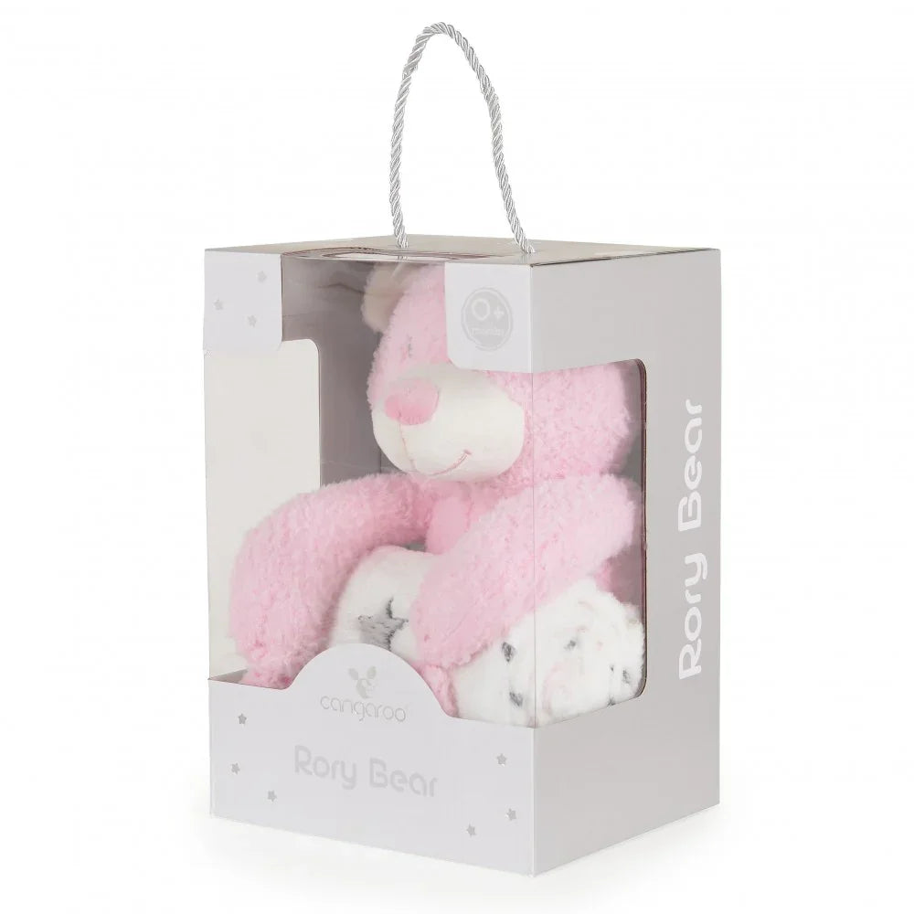 Cangaroo Baby Blanket 90/75 cm with stuffed toy