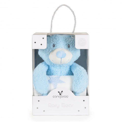 Cangaroo Baby Blanket 90/75 cm with stuffed toy