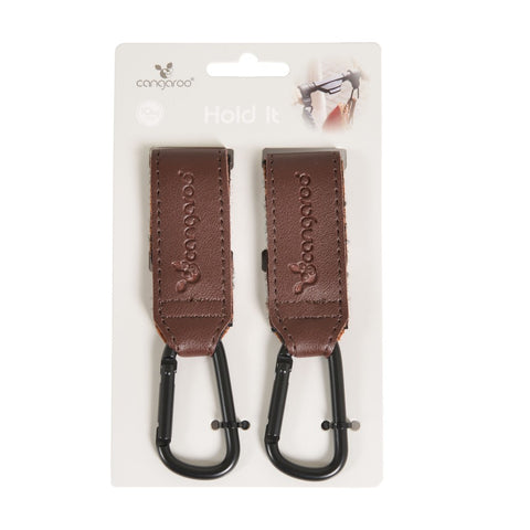 Cangaroo Universal leather hooks for stroller