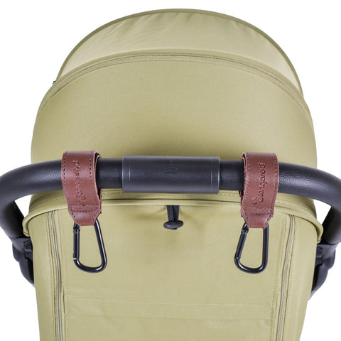 Cangaroo Universal leather hooks for stroller