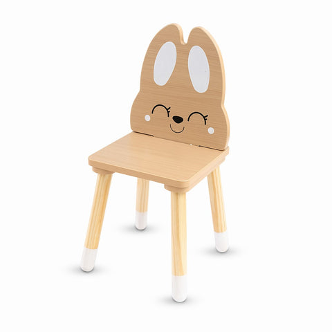 Cangaroo One storage table with 2 chairs Cute Bunny
