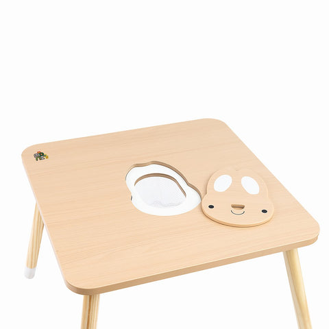 Cangaroo One storage table with 2 chairs Cute Bunny