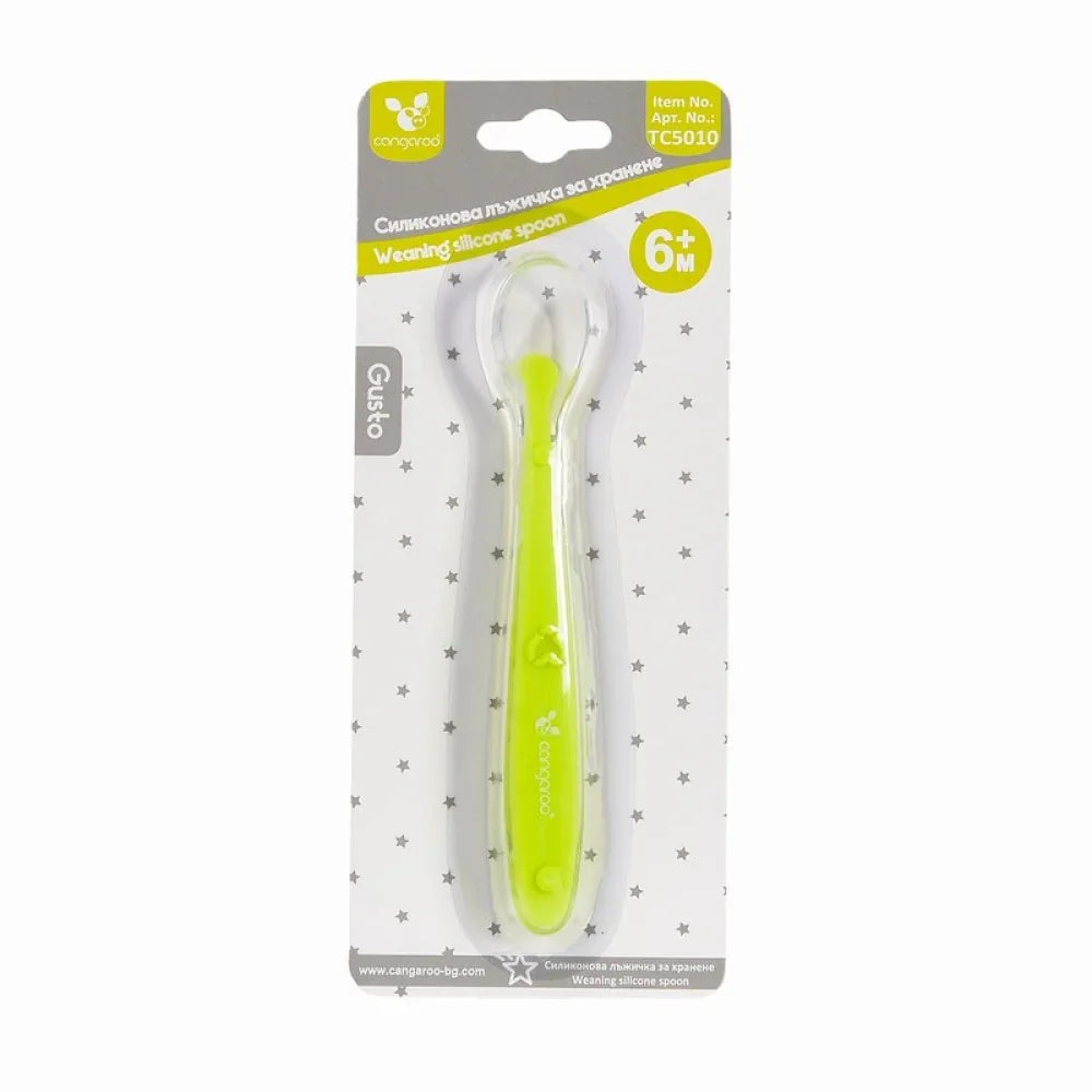 Cangaroo Silicone spoon Gusto green TC5010
