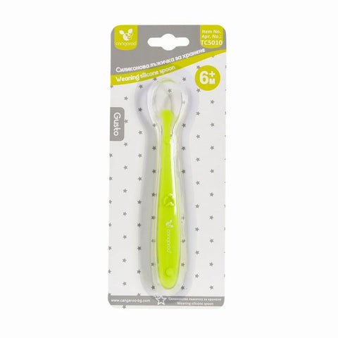 Cangaroo Silicone spoon Gusto green TC5010