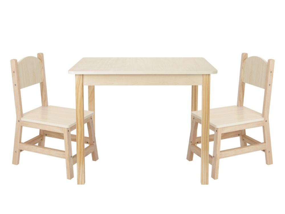 ElisDesign Children's table and chair (set) - natural