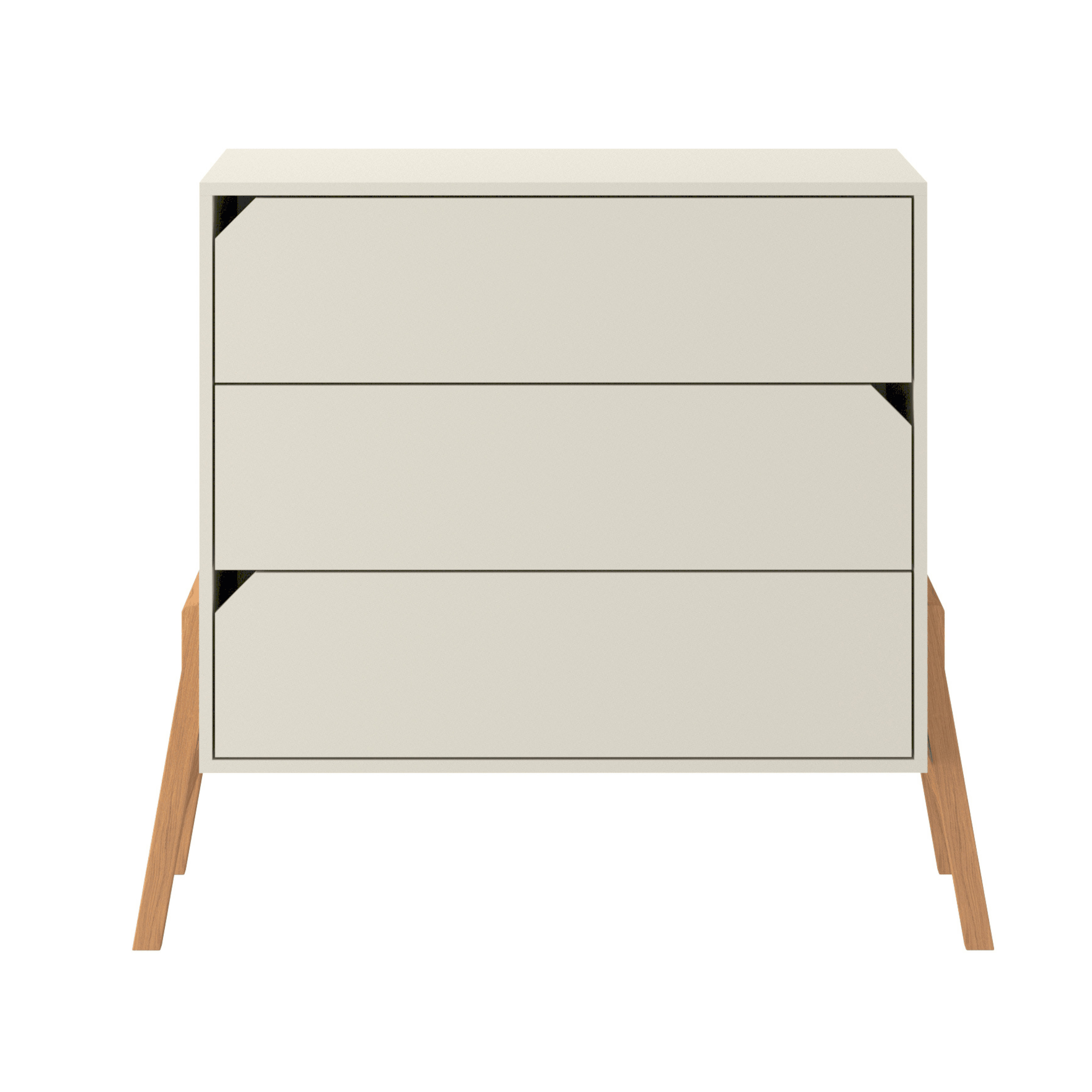 Lotta Latte 3-drawer chest