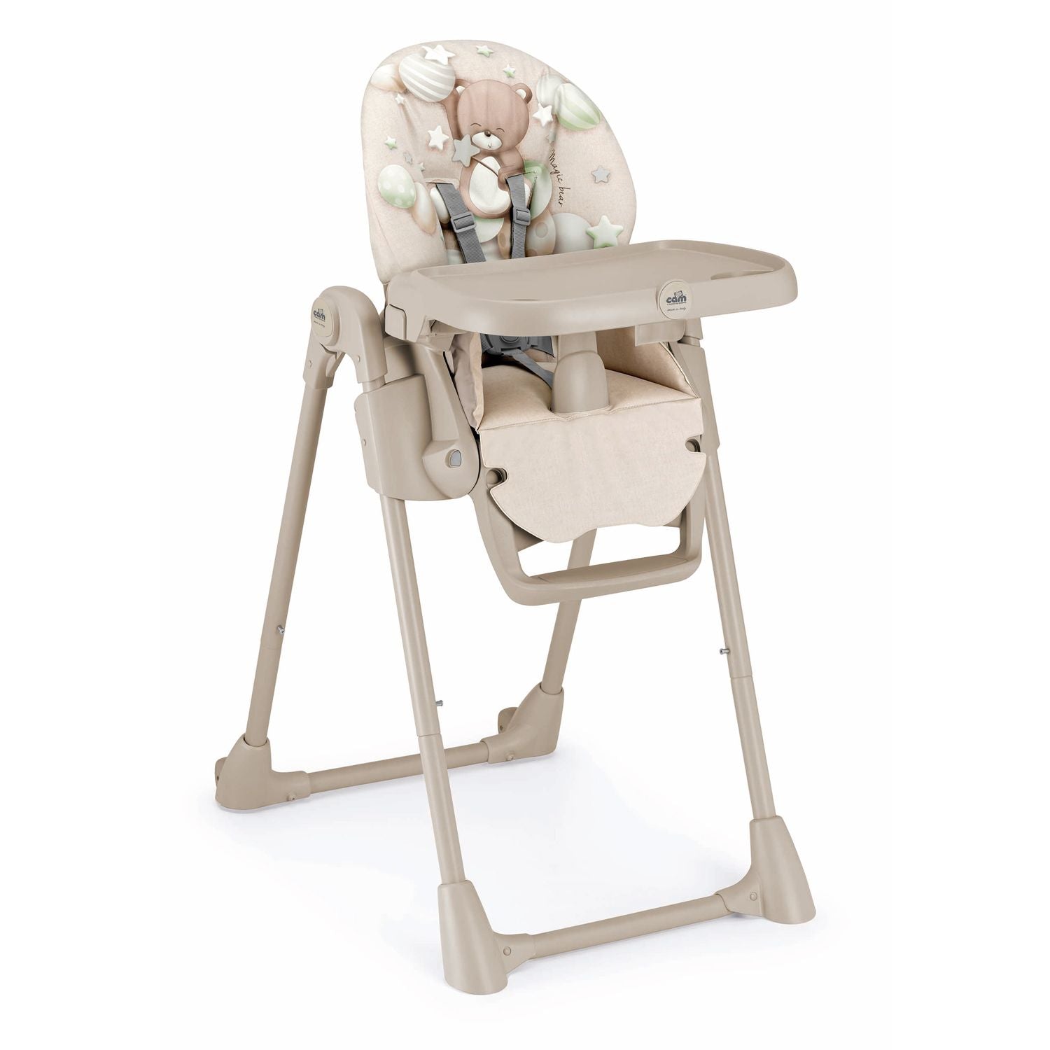 Cam Highchair Pappananna Grey Bear