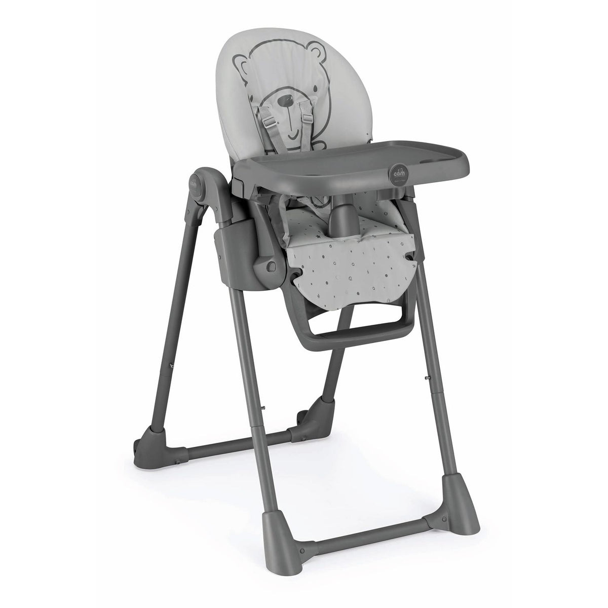 Cam Highchair Pappananna Grey Bear