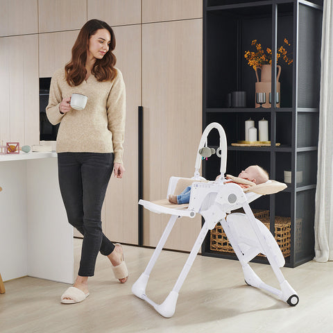 Kinderkraft TUMMIE 2 in 1 High Chair & Bouncer