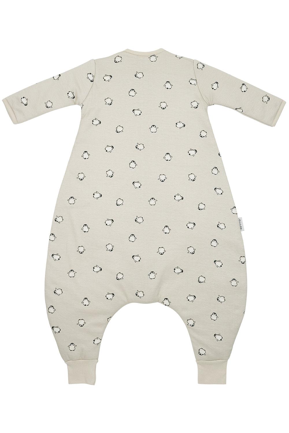 Meyco Baby Winter Sleep Overall Jumper With Sleeves Penguin - Soft Sand - 104cm - Mari Kali Stores Cyprus