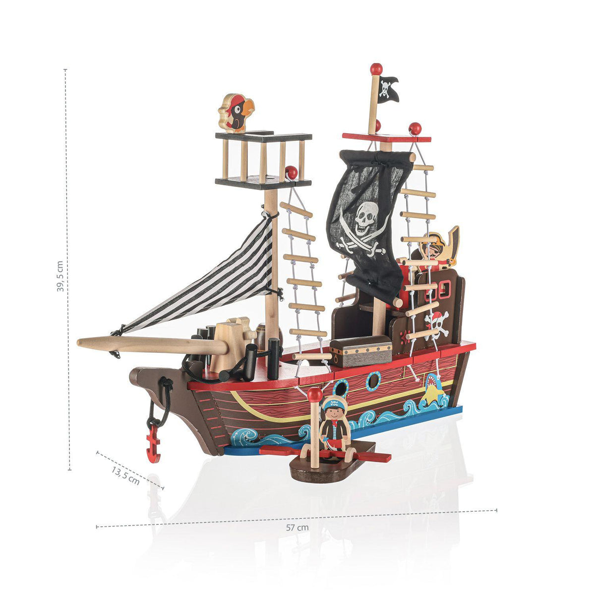 Zopa Wooden Pirate Ship