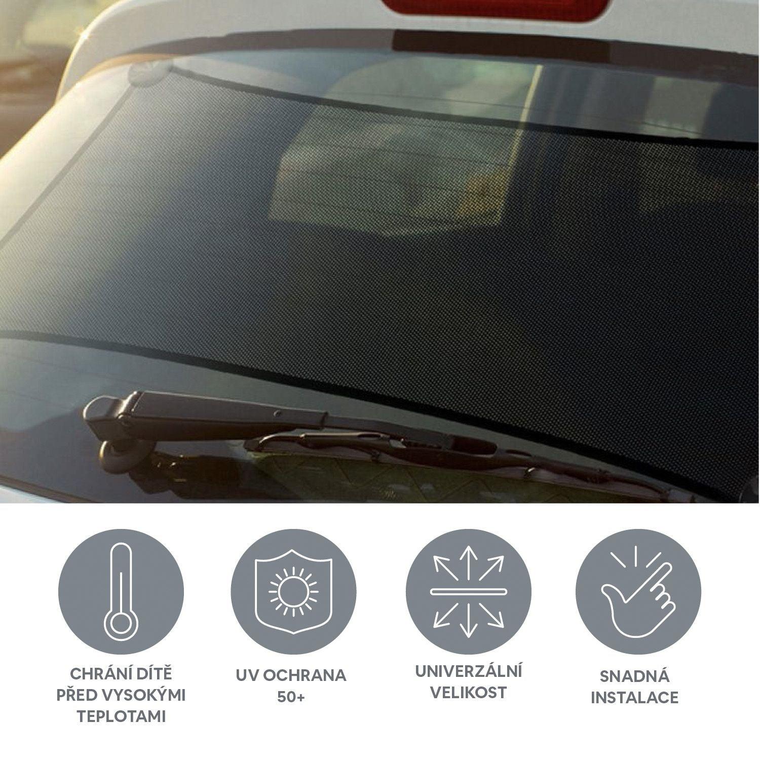 Zopa Rear window car sunshade, Black