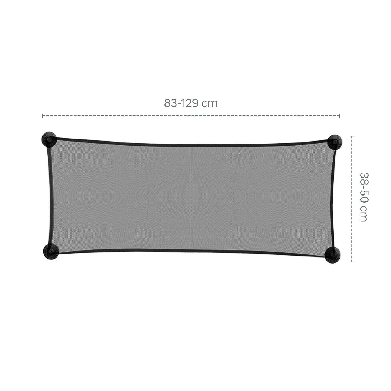 Zopa Rear window car sunshade, Black