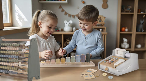 Zopa Wooden double-sided abacus