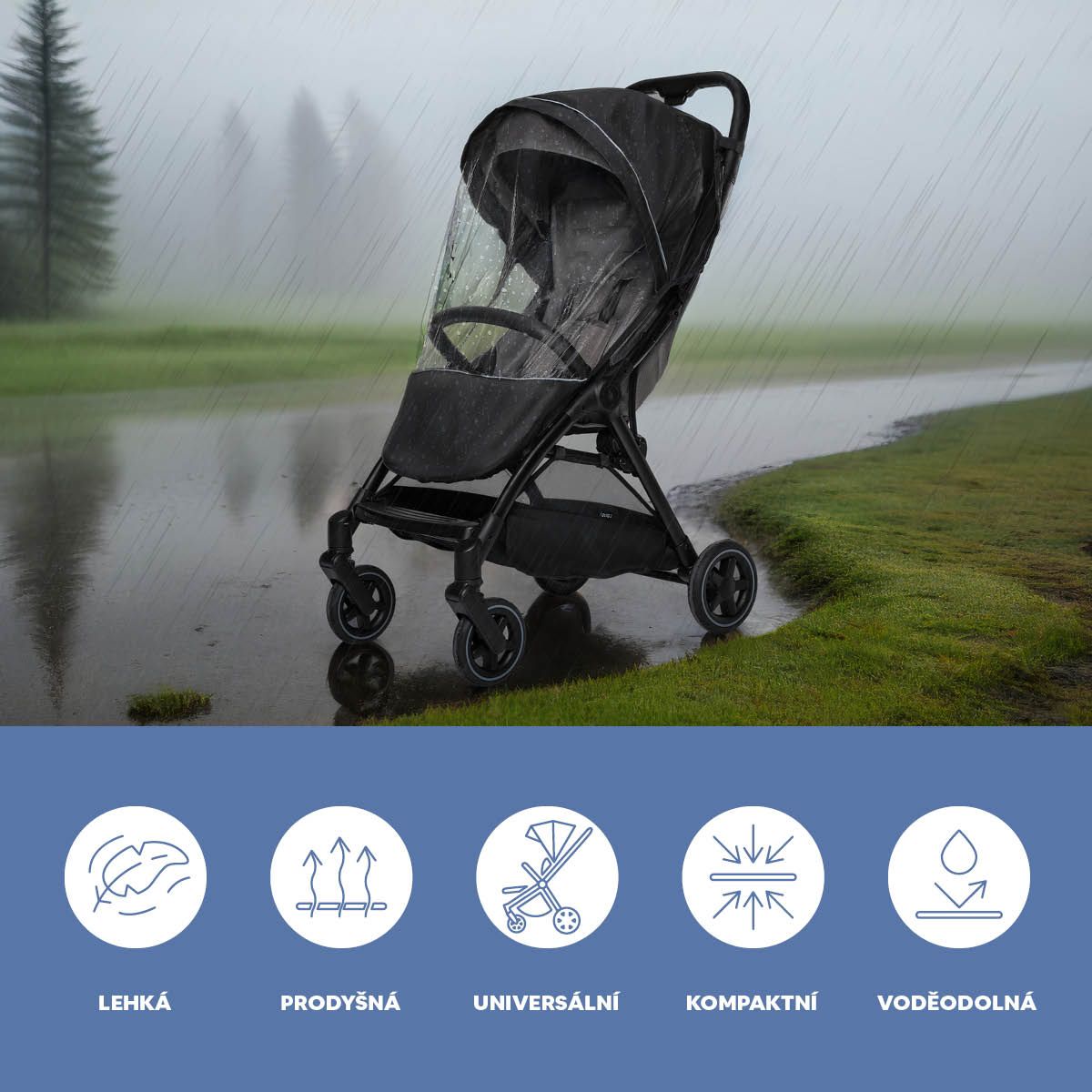 Zopa Stroller raincover universal exclusive