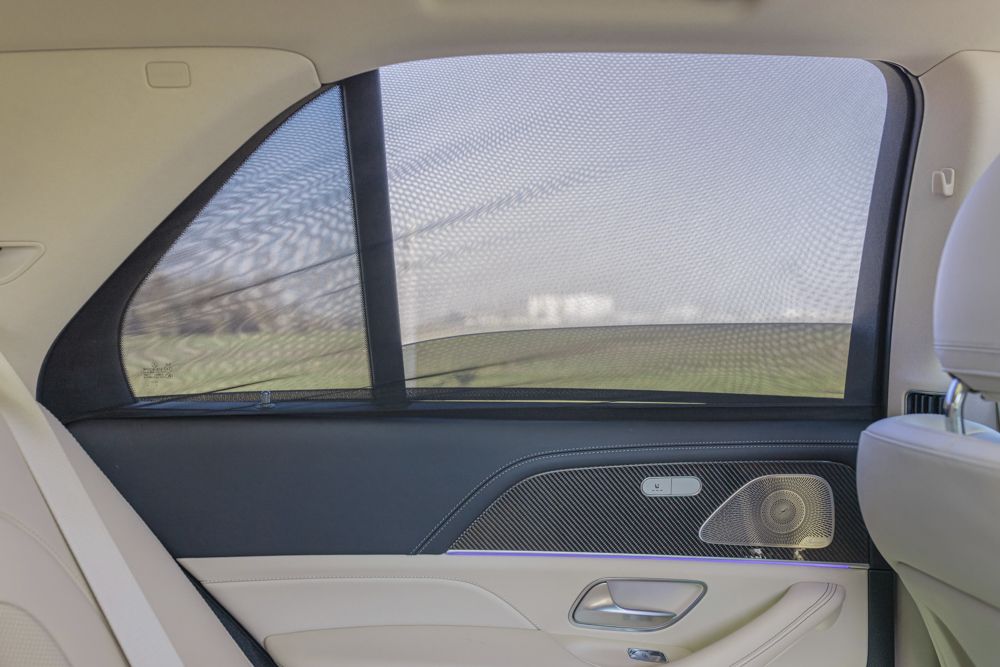 Zopa Window sunshade car sock Large, Black